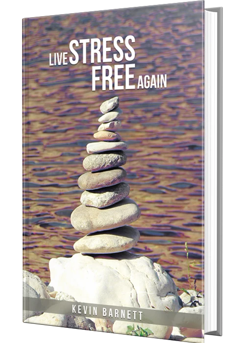 Kevin Barnett announces the release of his book, Live Stress-Free Again