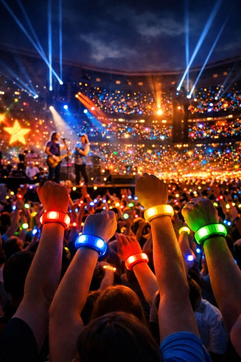 Custom LED Wristband: Transforming Events and Audience Engagement