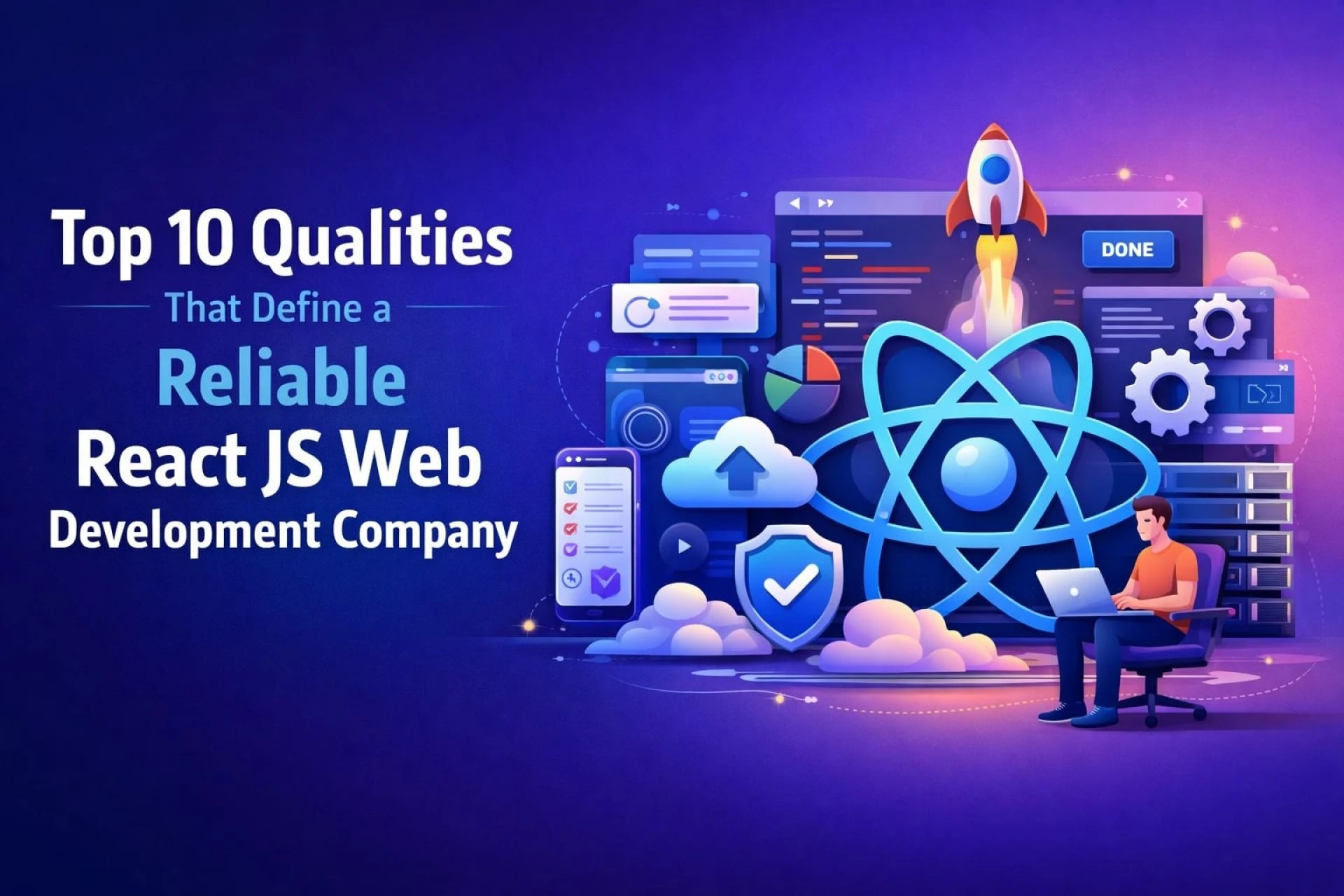 Top 10 Qualities That Define a Reliable React JS Web Development Company