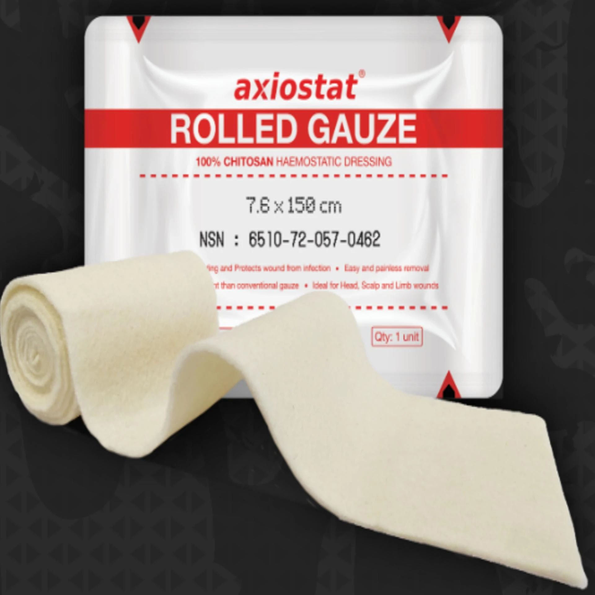 Stop Bleeding Fast: The Life-Saving Power of Axiostat L150 Chitosan-Based Hemostatic Gauze in Trauma