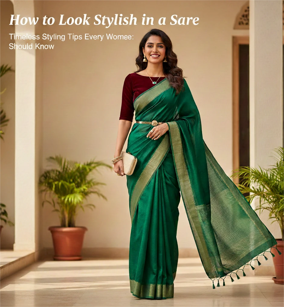 How to Look Stylish in a Saree: Timeless Styling Tips for Women