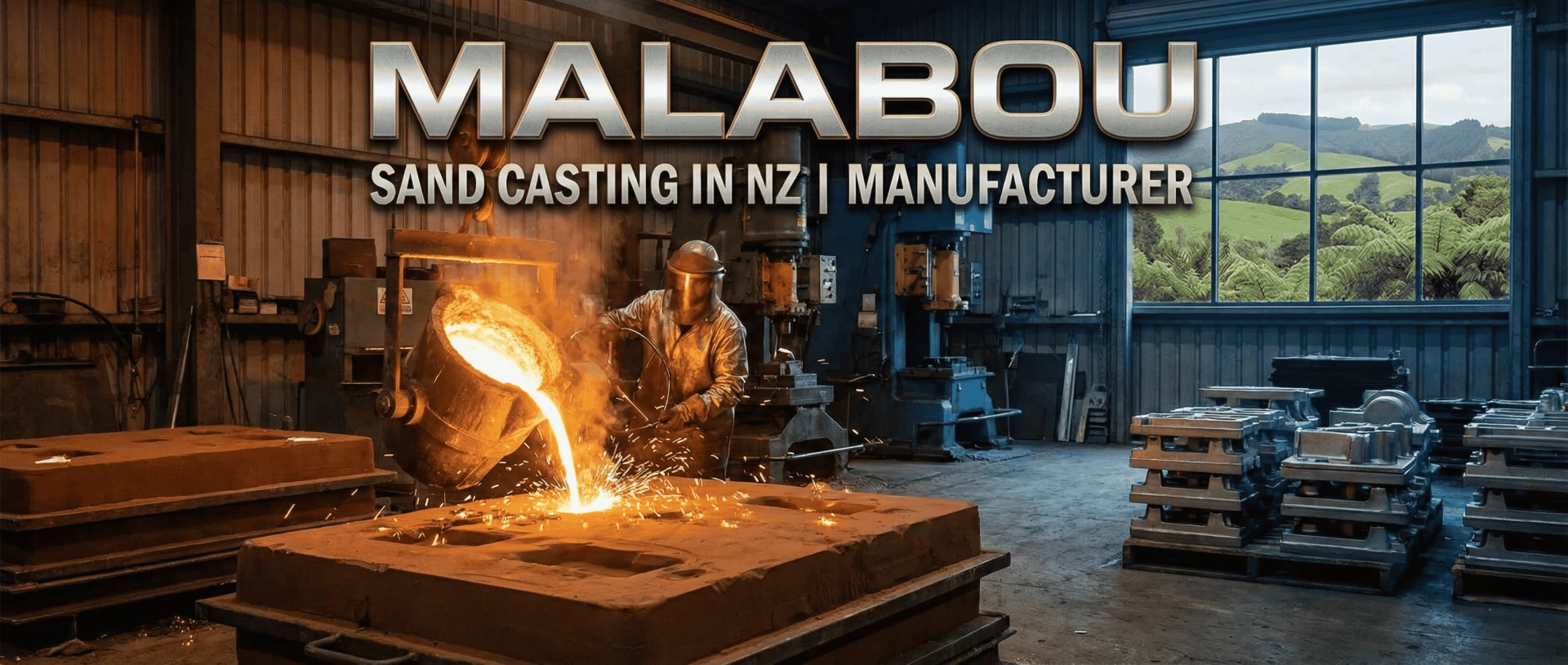 Sand Casting in NZ | Manufacturer - Malabou