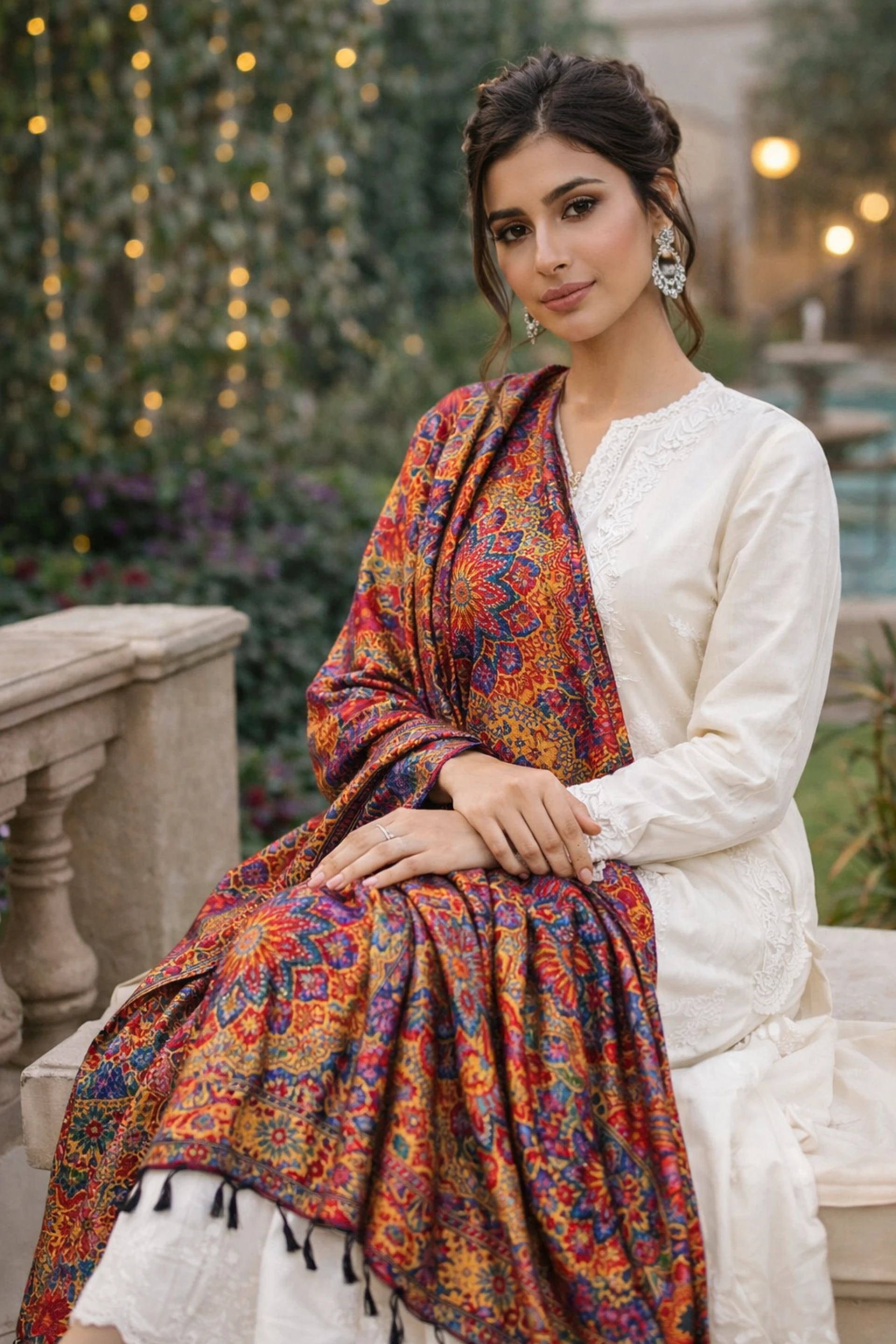 Winter Shawls USA: Pashmina & Knit Styles for Cold Weather Fashion