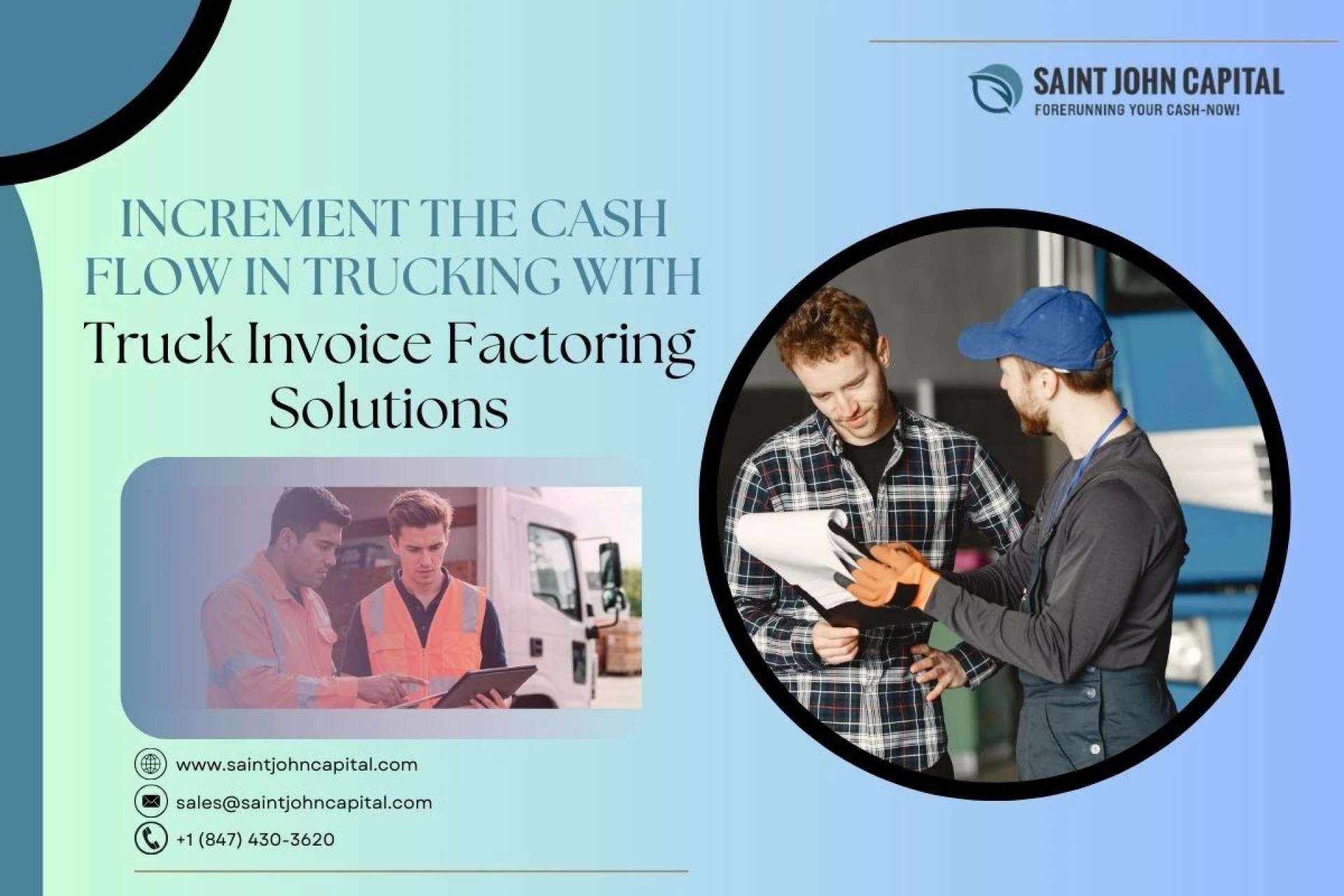 Increment The Cash Flow in Trucking with Truck Invoice Factoring Solutions