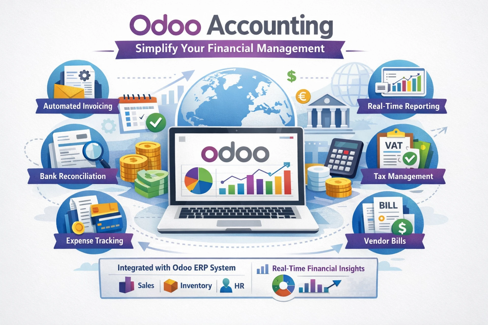How Odoo Accounting Simplifies Modern Financial Management