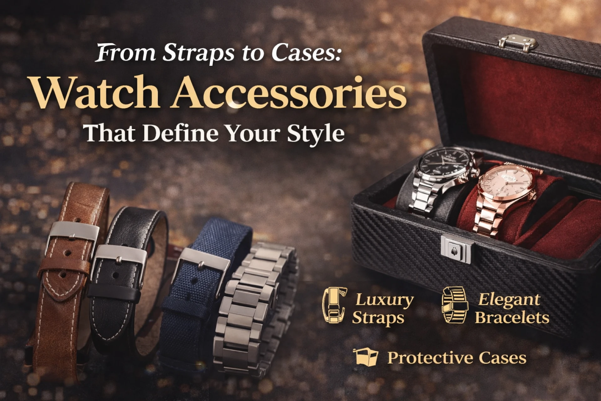 From Straps to Cases: Watch Accessories That Define Your Style