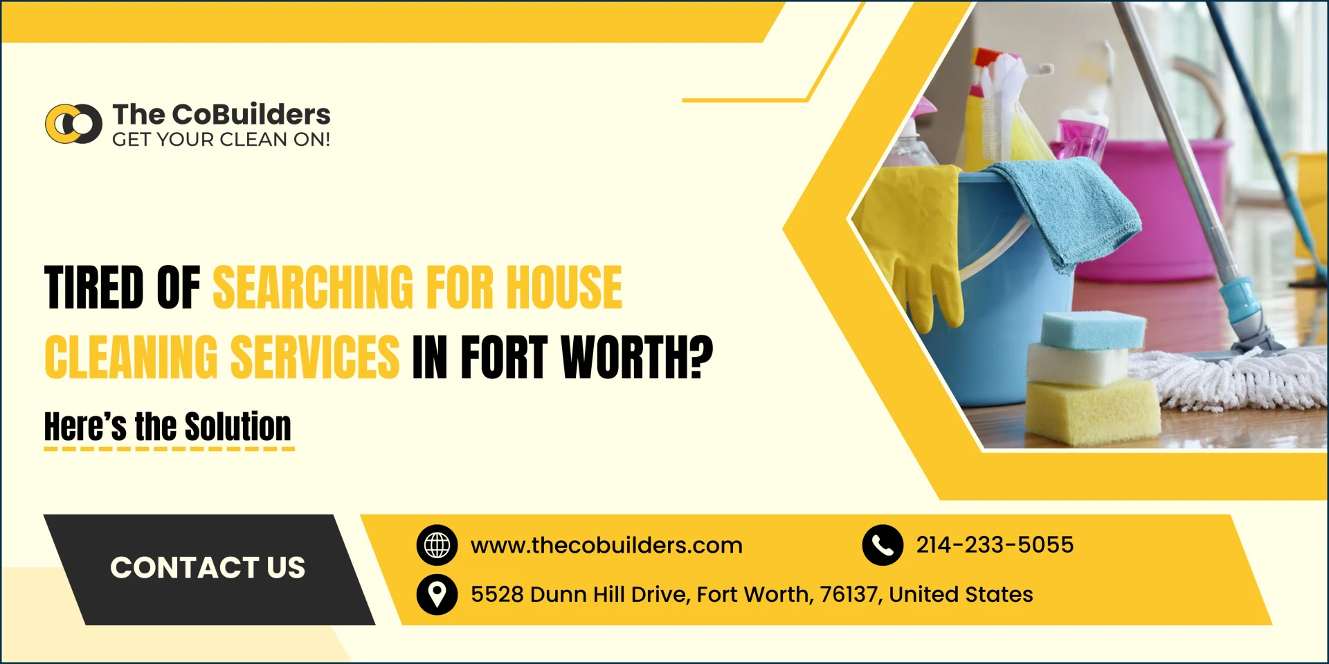 Tired of Searching for House Cleaning Services in Fort Worth? Here’s the Solution