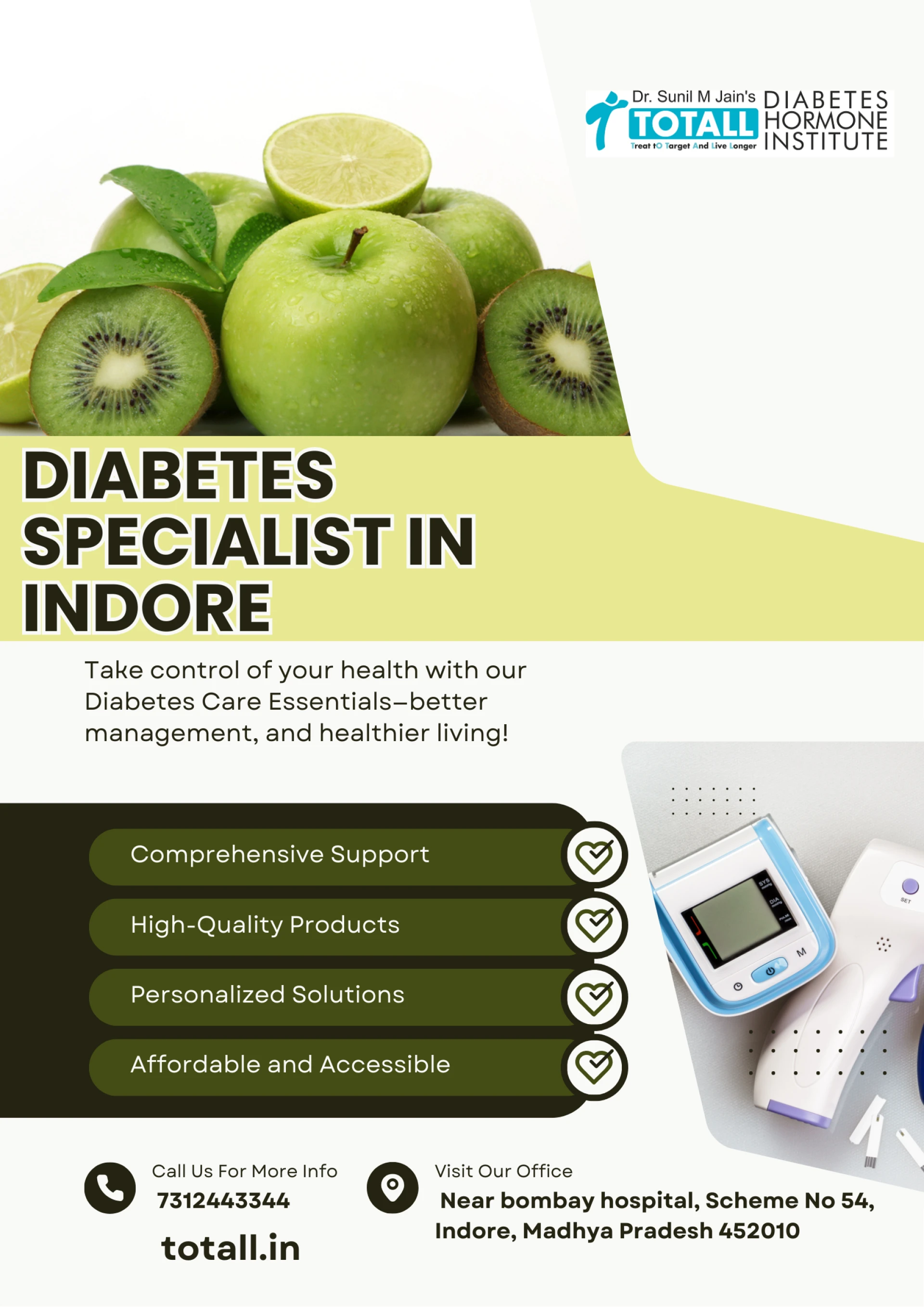 How a Diabetes Specialist in Indore Can Help You Take Control of Your Health