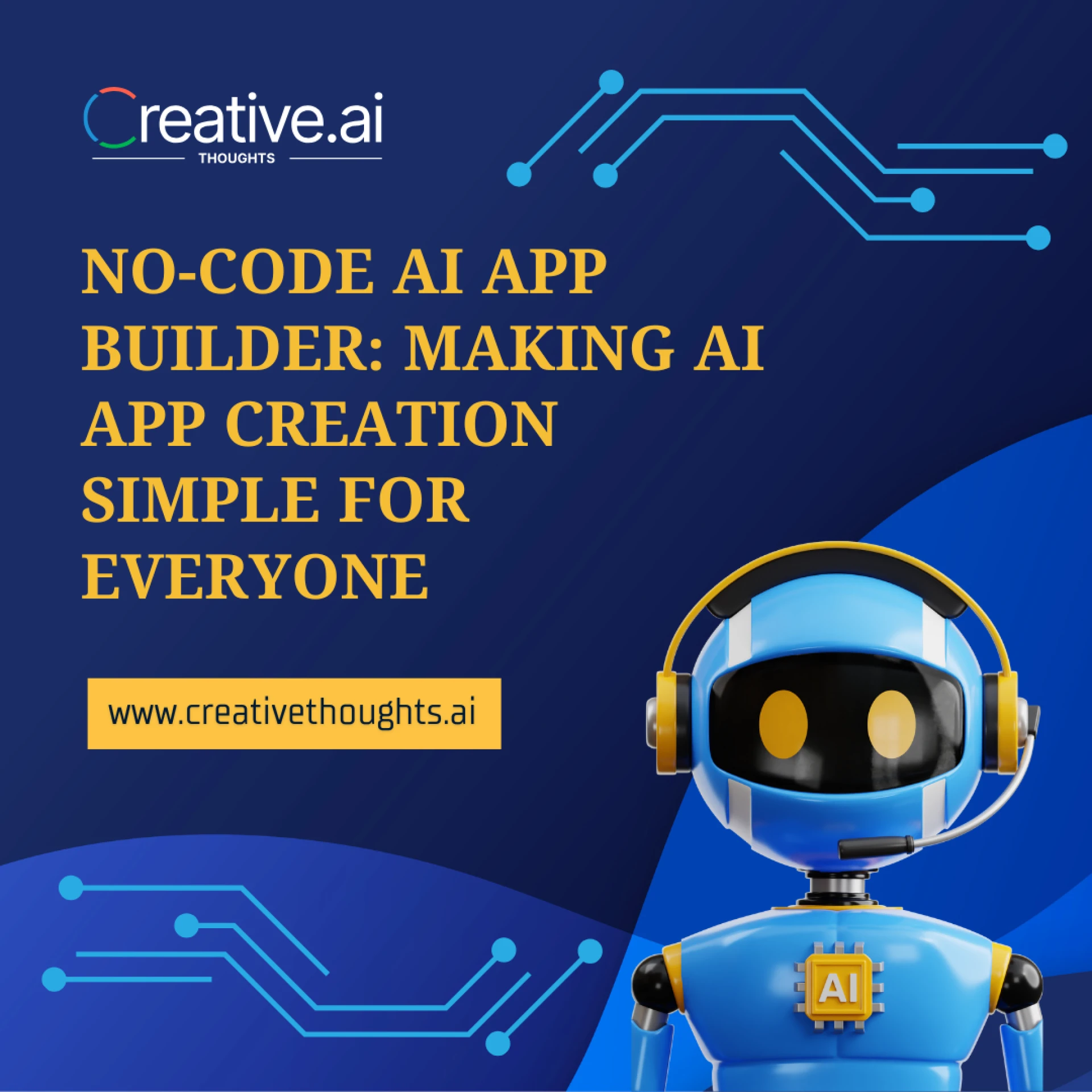 No-Code AI App Builder: Making AI App Creation Simple for Everyone