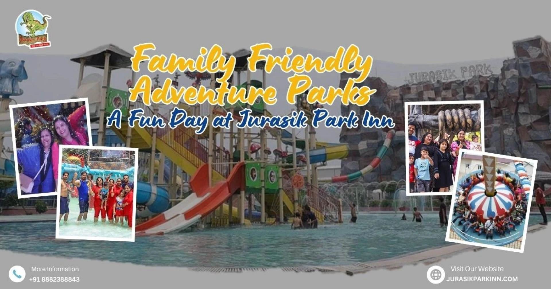 Family Friendly Adventure Parks- A Fun Day at Jurasik Park Inn