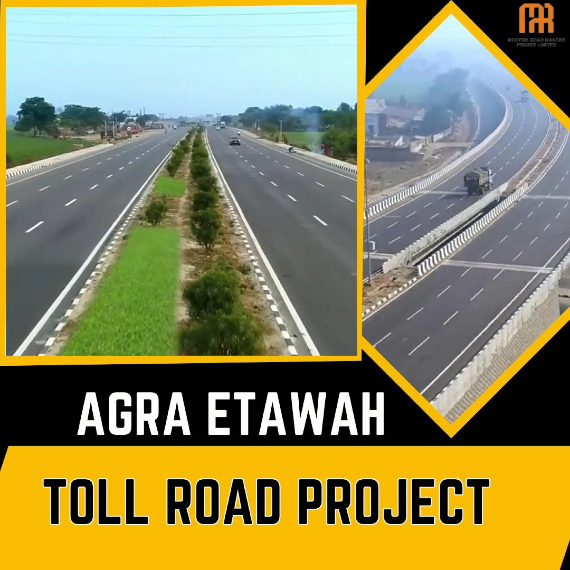 A Road Journey Reflection While Passing Through the Agra–Etawah Toll Road