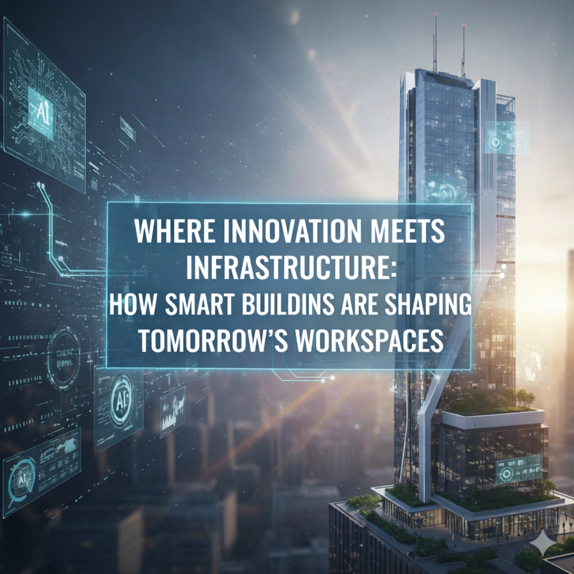 Where Innovation Meets Infrastructure: How Smart Buildings Are Shaping Tomorrow's Workspaces
