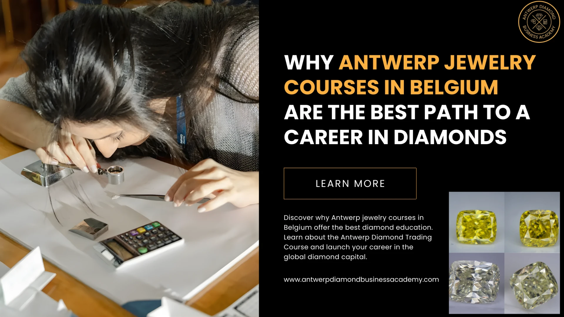 Why Antwerp Jewelry Courses in Belgium Are the Best Path to a Career in Diamonds