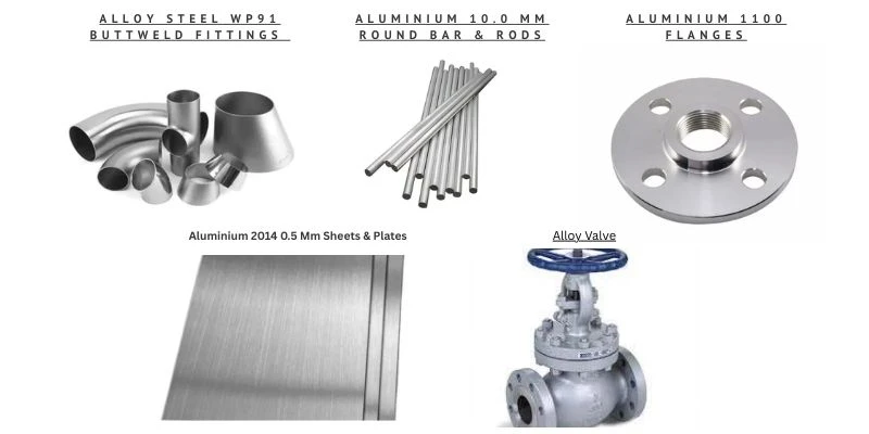 Trusted B2B Portal for Alloy Steel WP91 Buttweld Fittings, Aluminium Products & Alloy Valves
