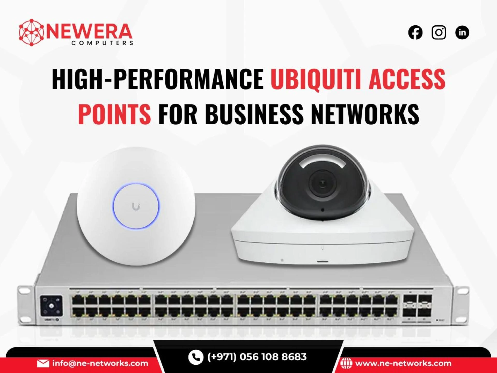 High-Performance Ubiquiti Access Points for Business Networks | Newera Computers