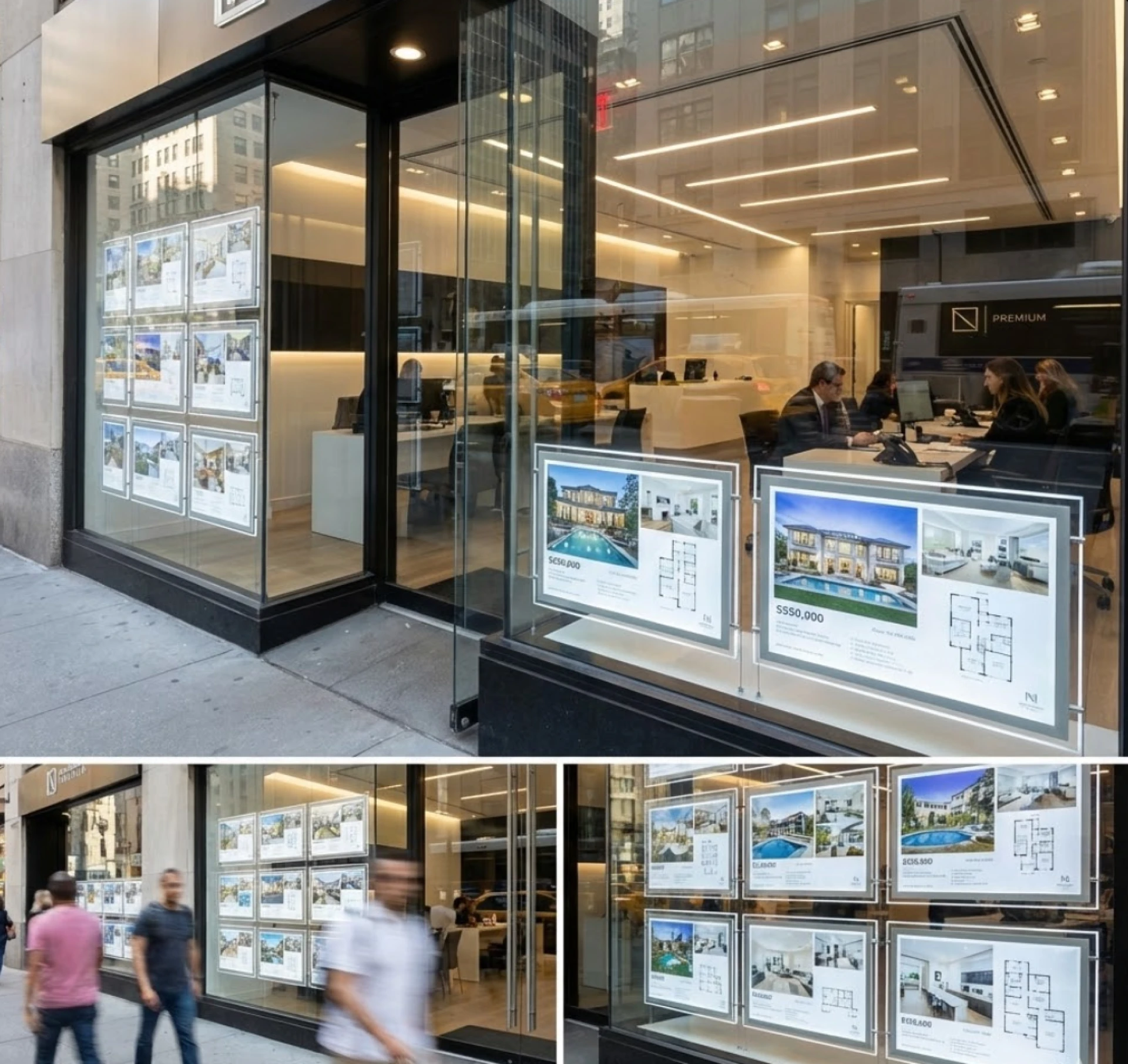 How Does Real Estate Backlit Paper Help Properties Stand Out on Busy Streets?