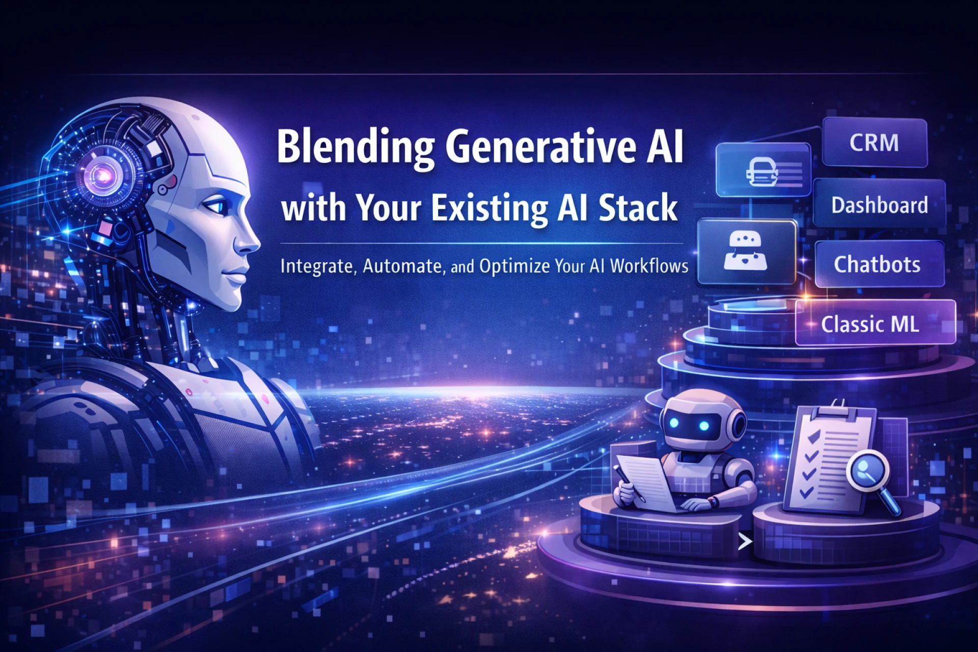 How to Blend Generative AI With Your Existing AI Stack