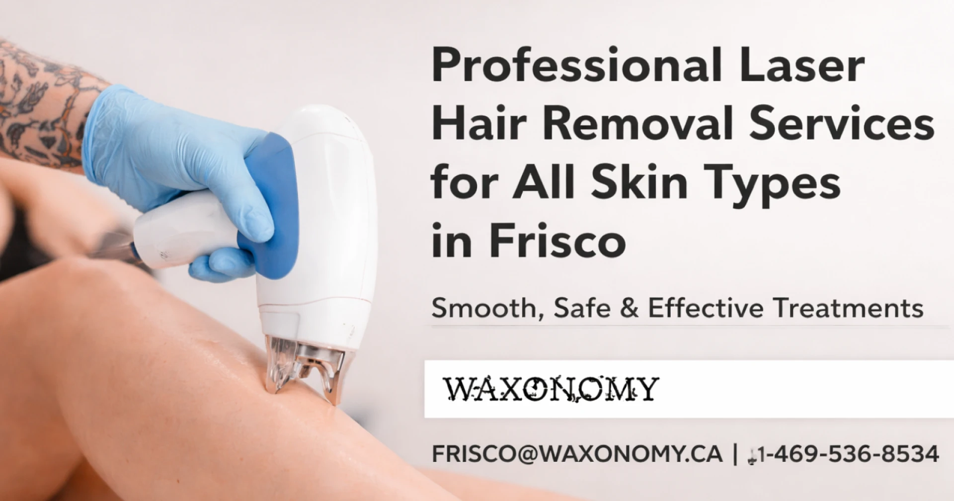 Professional Laser Hair Removal Services for All Skin Types in Frisco