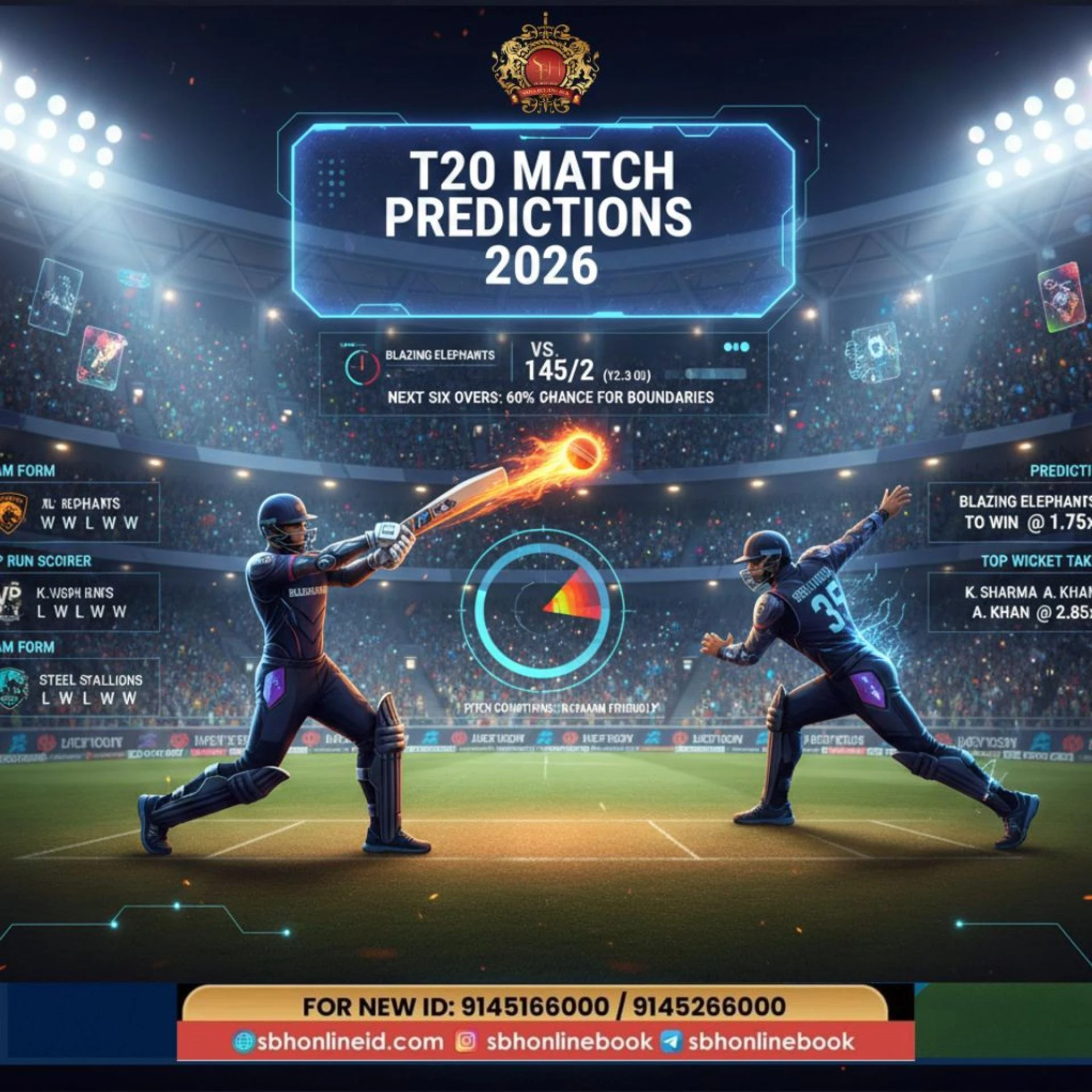 T20 Cricket 2026 – Schedule, Squads, Predictions & League Updates