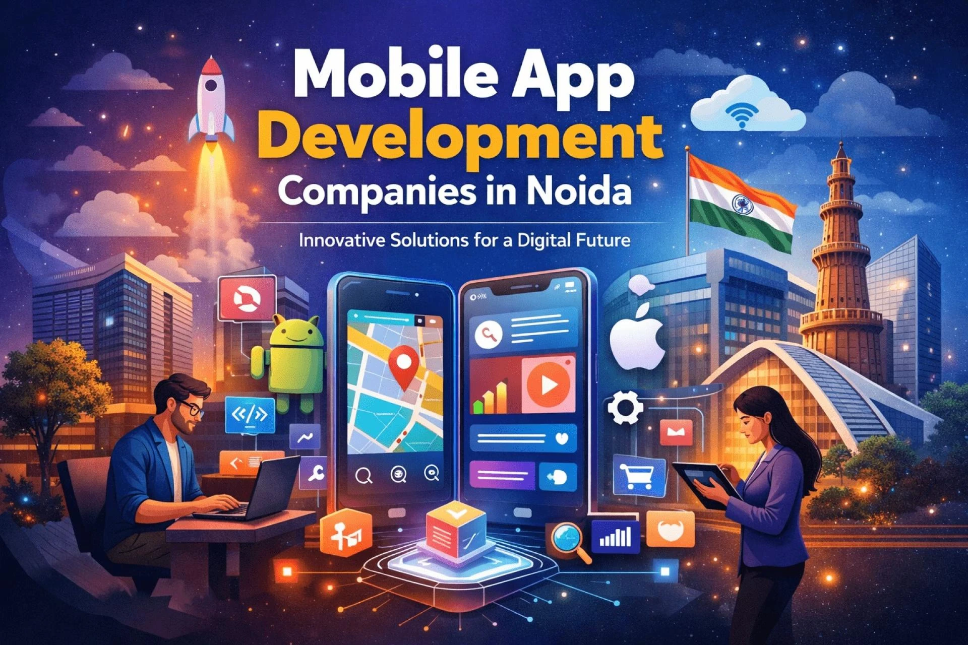 Top Web Development Company and Mobile Application Development in Noida