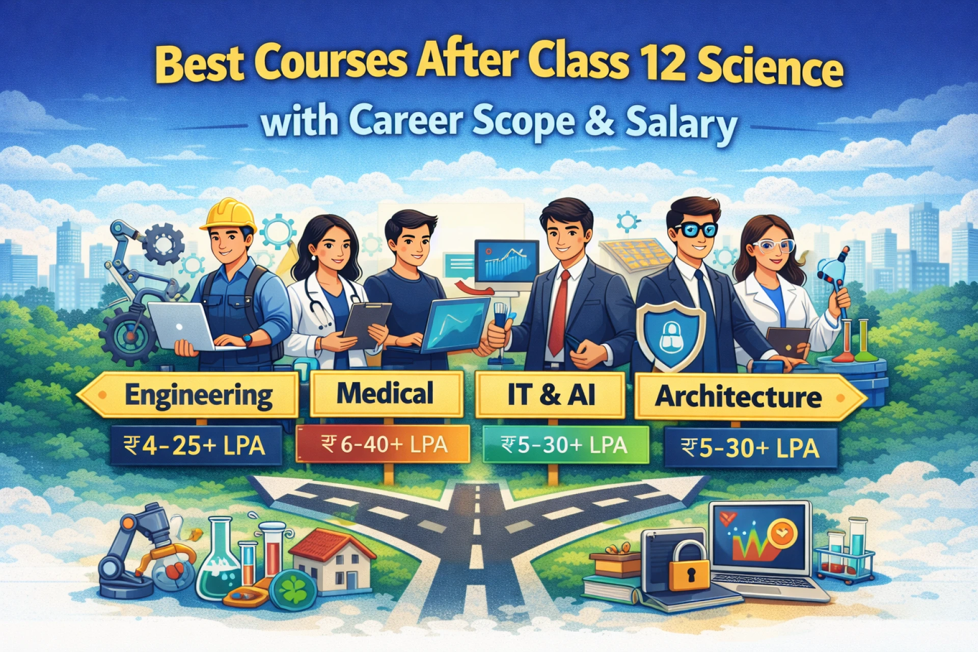 Best Courses After Class 12 Science with Career Scope & Salary