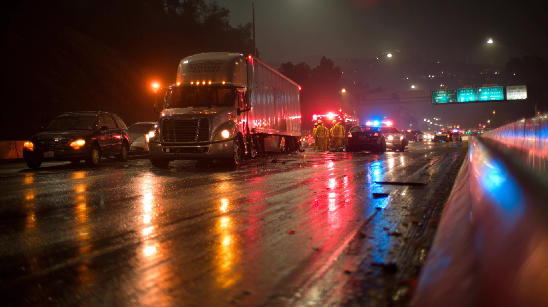 What to Do First After a Trucking Crash in Los Angeles.