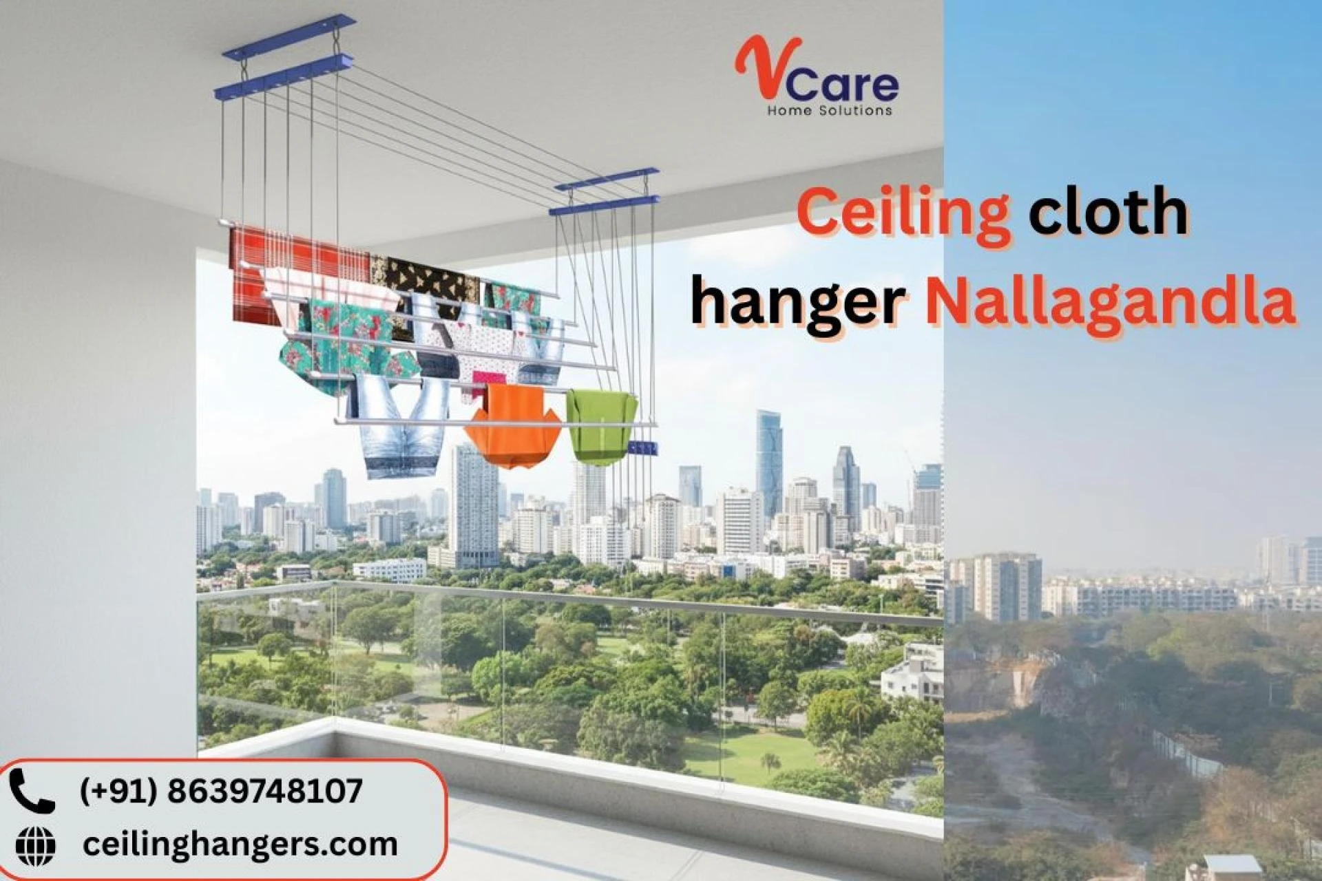 Ceiling Cloth Hanger Solutions in Hyderabad: Smart Drying for Modern Homes