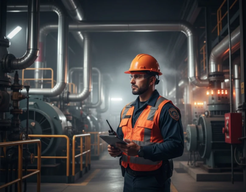 What are the Key Roles of Firewatch Security Services La Puente in Power Plants?