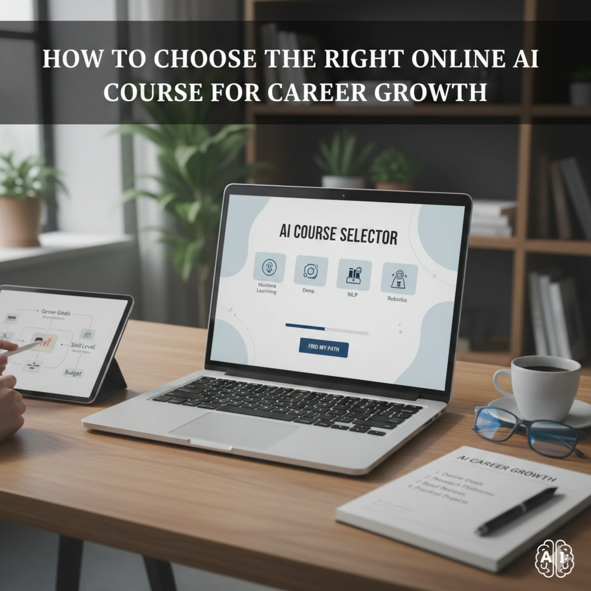How to choose the right Online AI Course for Career Growth | India