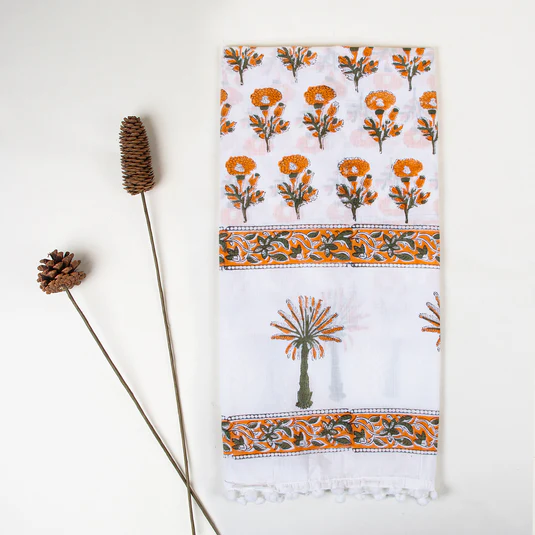 Floral Obsession: How DMAASA’s Floral Cotton Scarves for Women and Fancy Stoles for Ladies Elevate Everyday Style