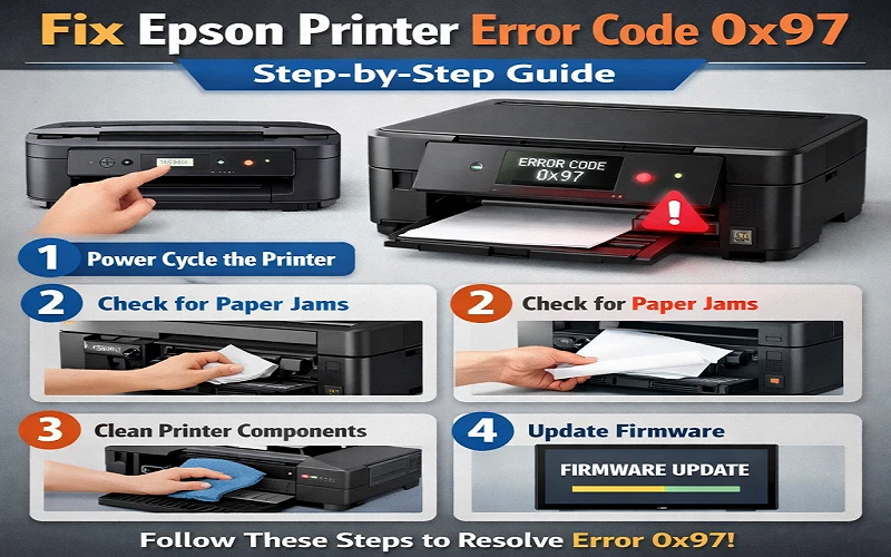 Fix Epson Printer Error Code 0x97 Step-by-Step