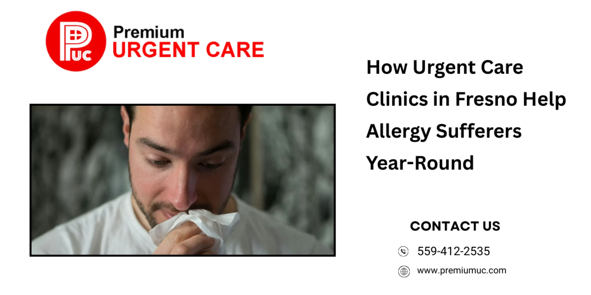 How Urgent Care Clinics in Fresno Help Allergy Sufferers Year-Round