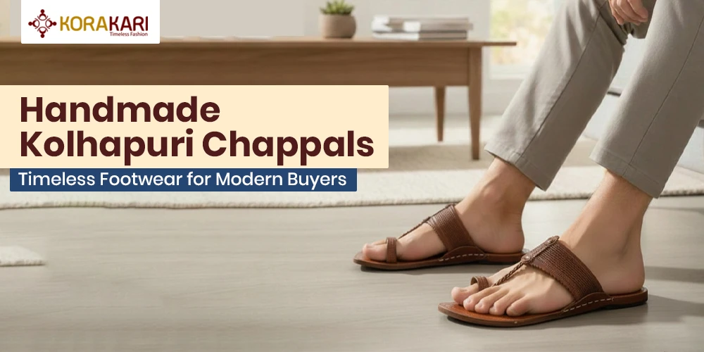Handmade Kolhapuri Chappals: Timeless Footwear for Modern Buyers
