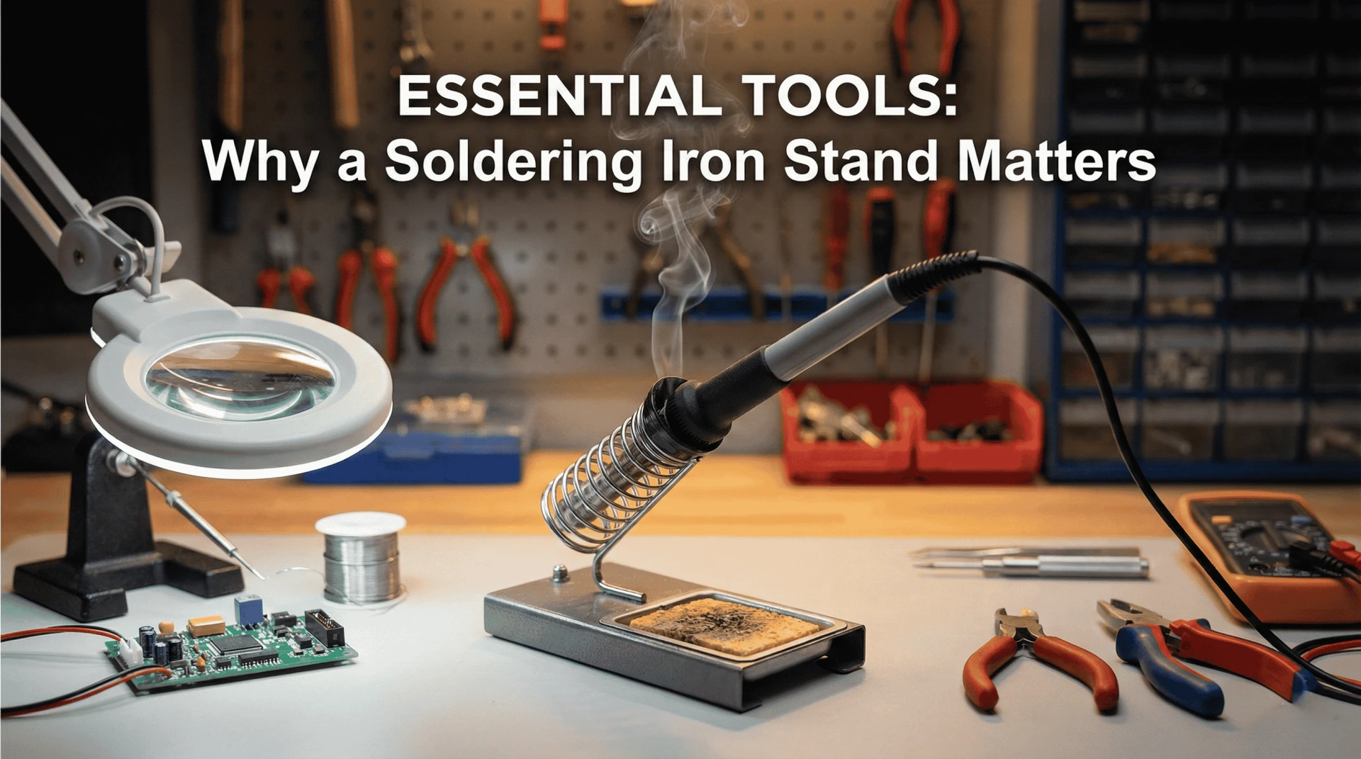 Soldering Iron Stand: Why It’s Essential for Every Electronics Workspace