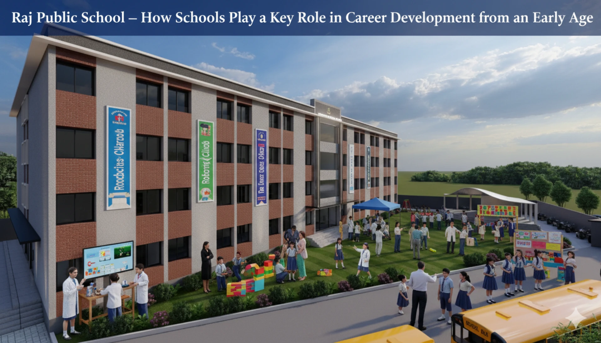 Raj Public School – How Schools Play a Key Role in Career Development from an Early Age