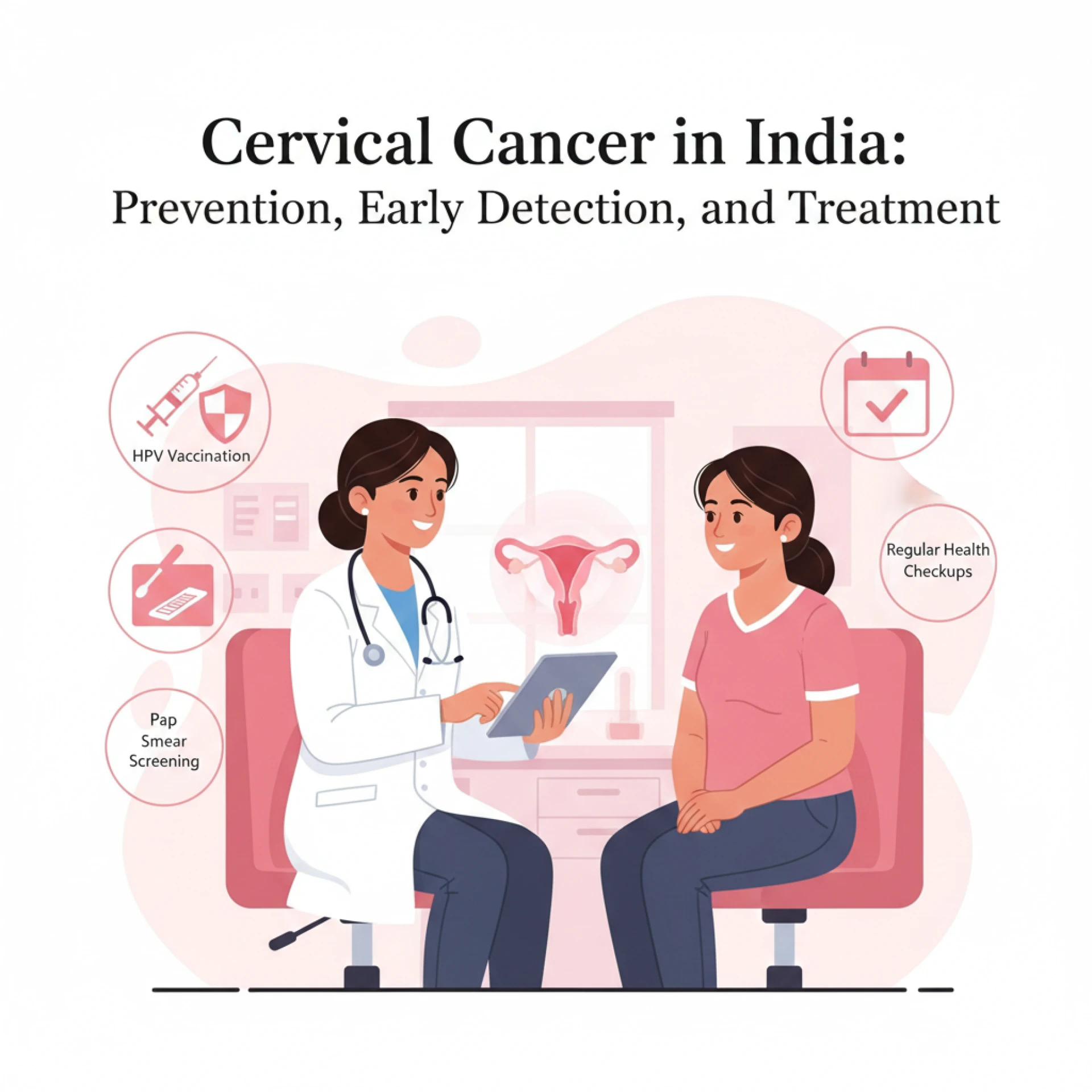 CERVICAL CANCER IN INDIA: PREVENTION, EARLY DETECTION, AND TREATMENT