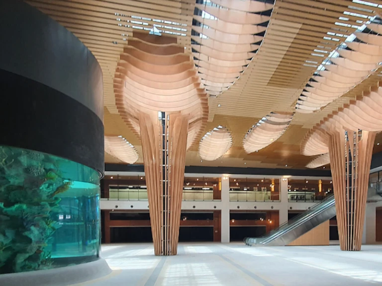 Bespoke ceiling: unique architectural designs and enhanced acoustic performance