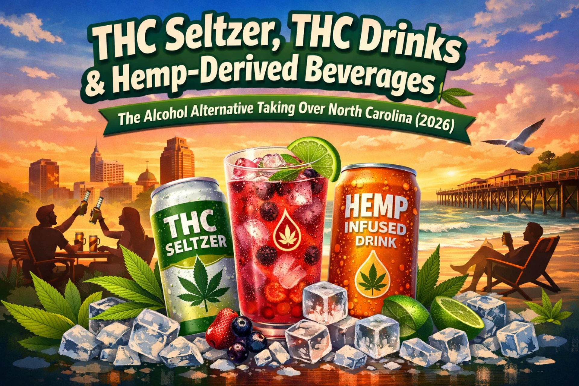 THC Seltzer, THC Drinks, and Hemp-Derived Beverages: The Alcohol Alternative Taking Over North Carolina (2026)