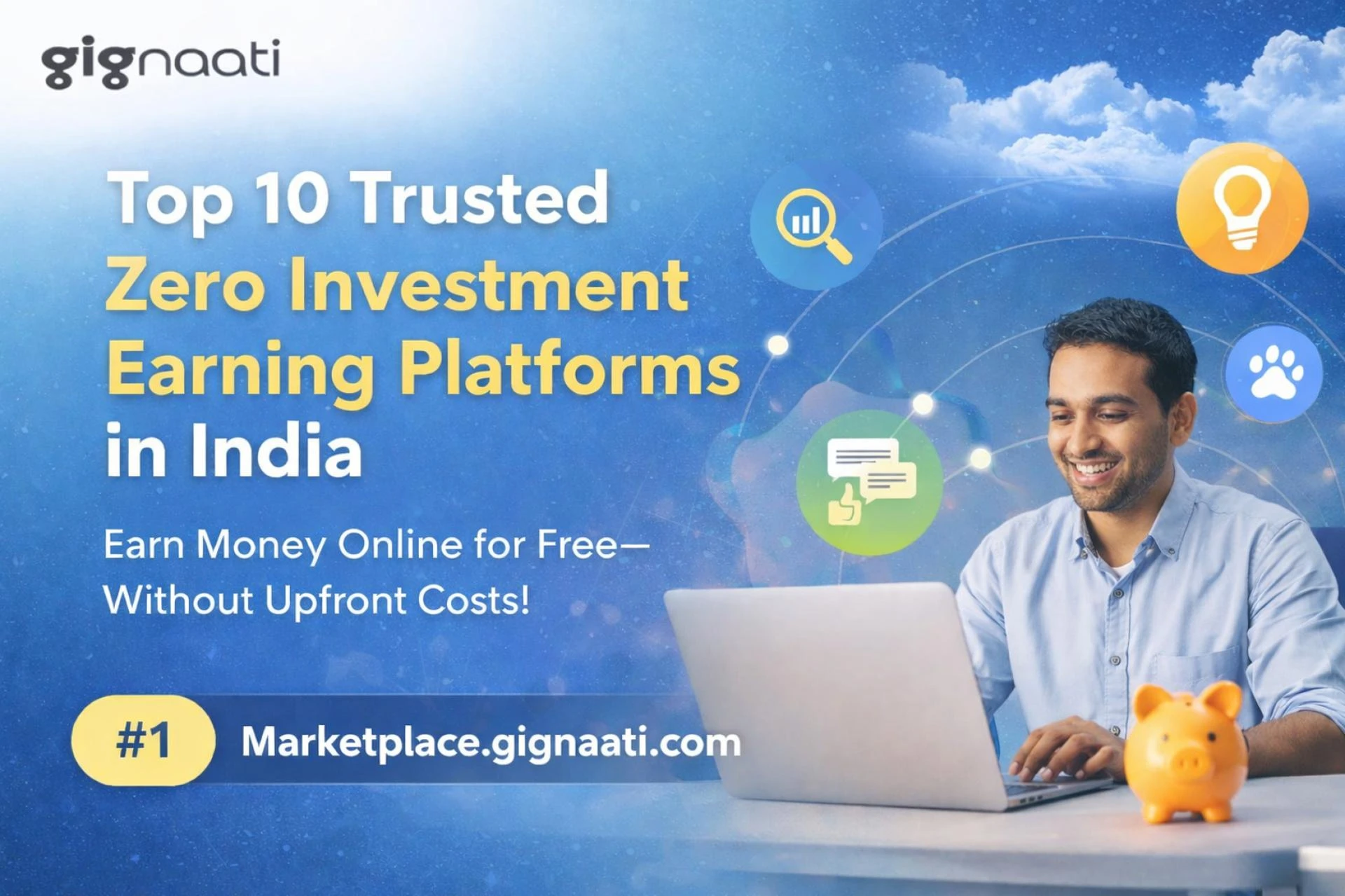 Top 10 Trusted Zero Investment Earning Platforms in India