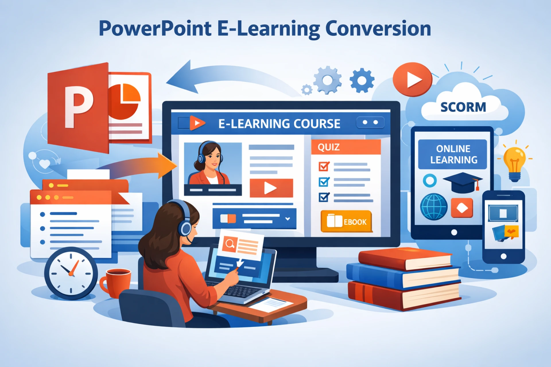 PowerPoint e-Learning Conversion: A Complete Guide to Transforming Presentations into Engaging Digital Learning