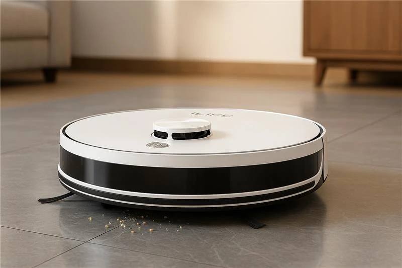 Automatic Vacuum and Mop Robot for Smart Home Cleaning