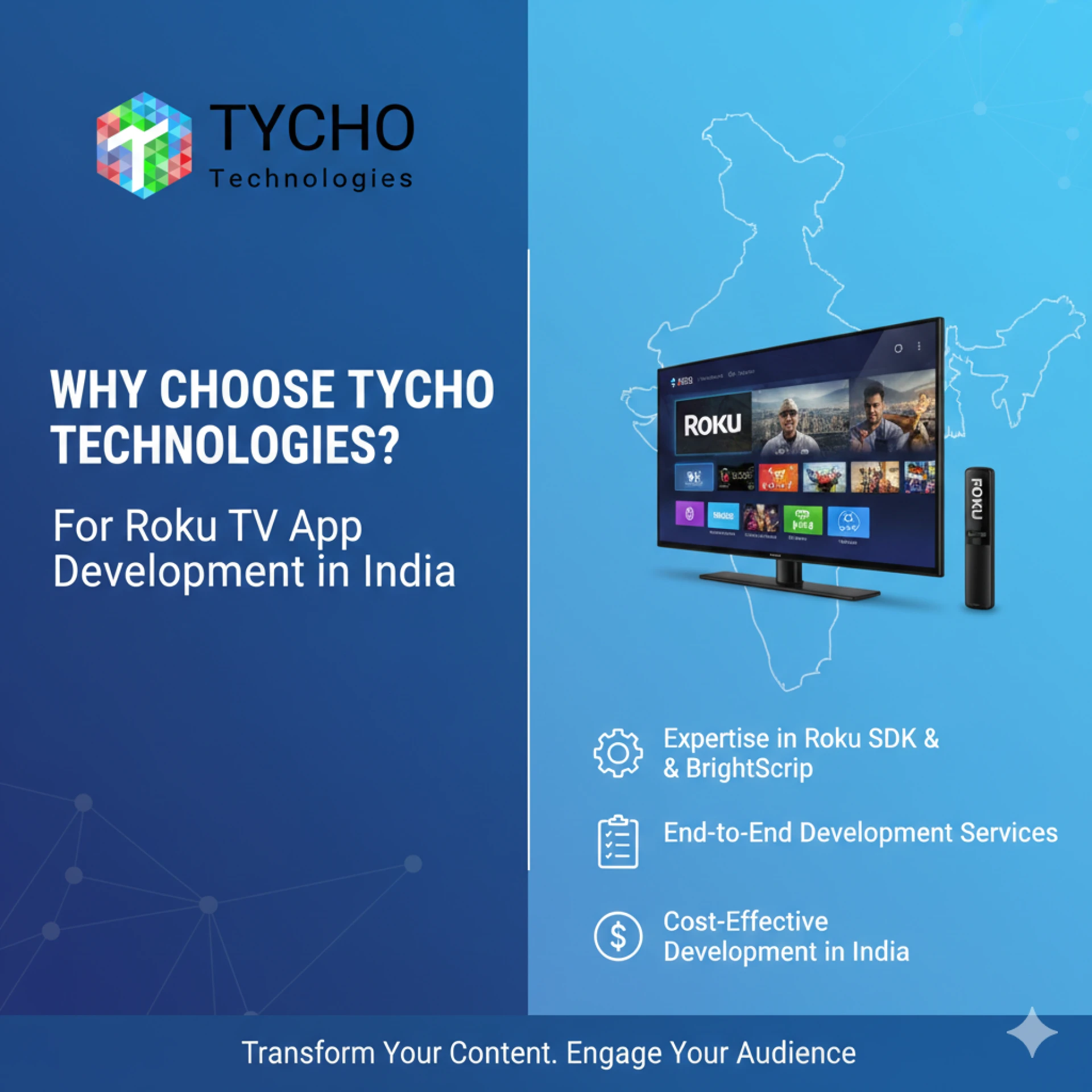 Why Choose Tycho Technologies for Roku TV App Development in India