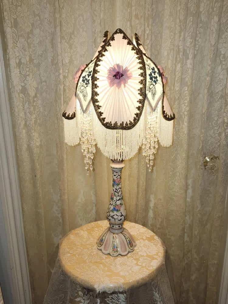 Best Luxury Victorian Silk Lampshade for Classic and Elegant Home Décor in California, USA