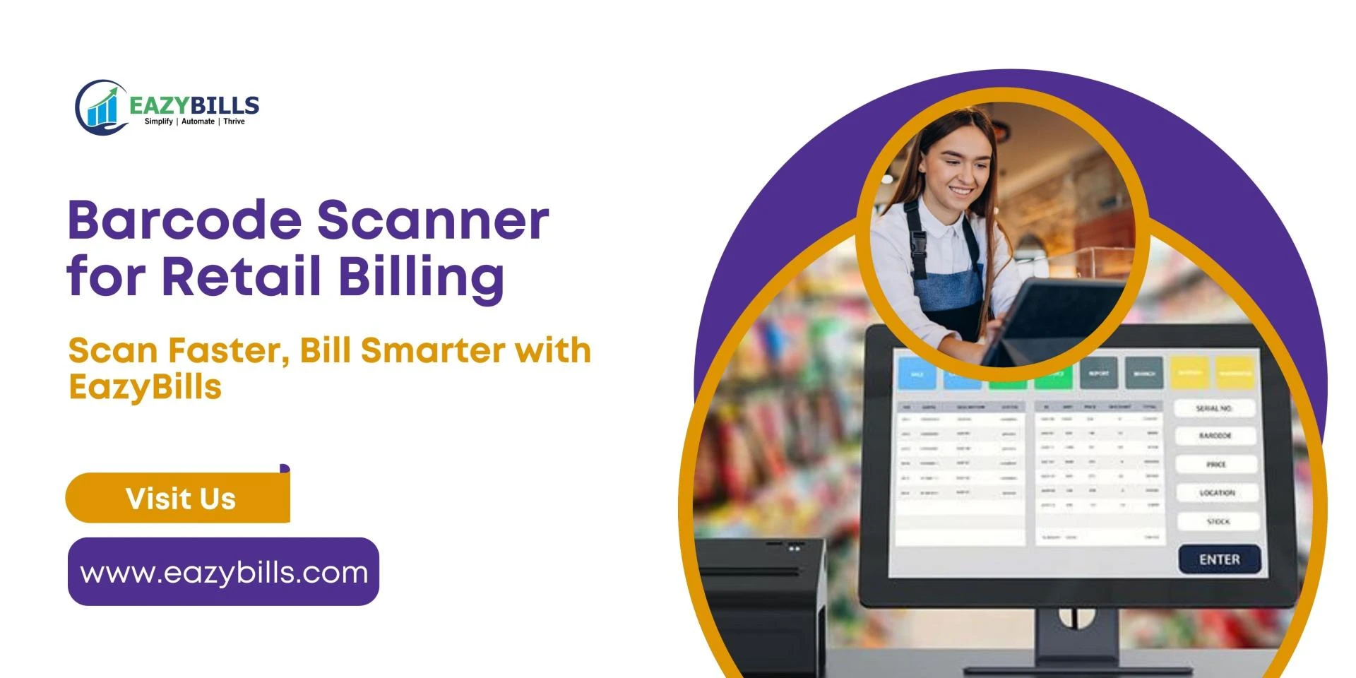 Upgrade to Smart Barcode Billing with EazyBills