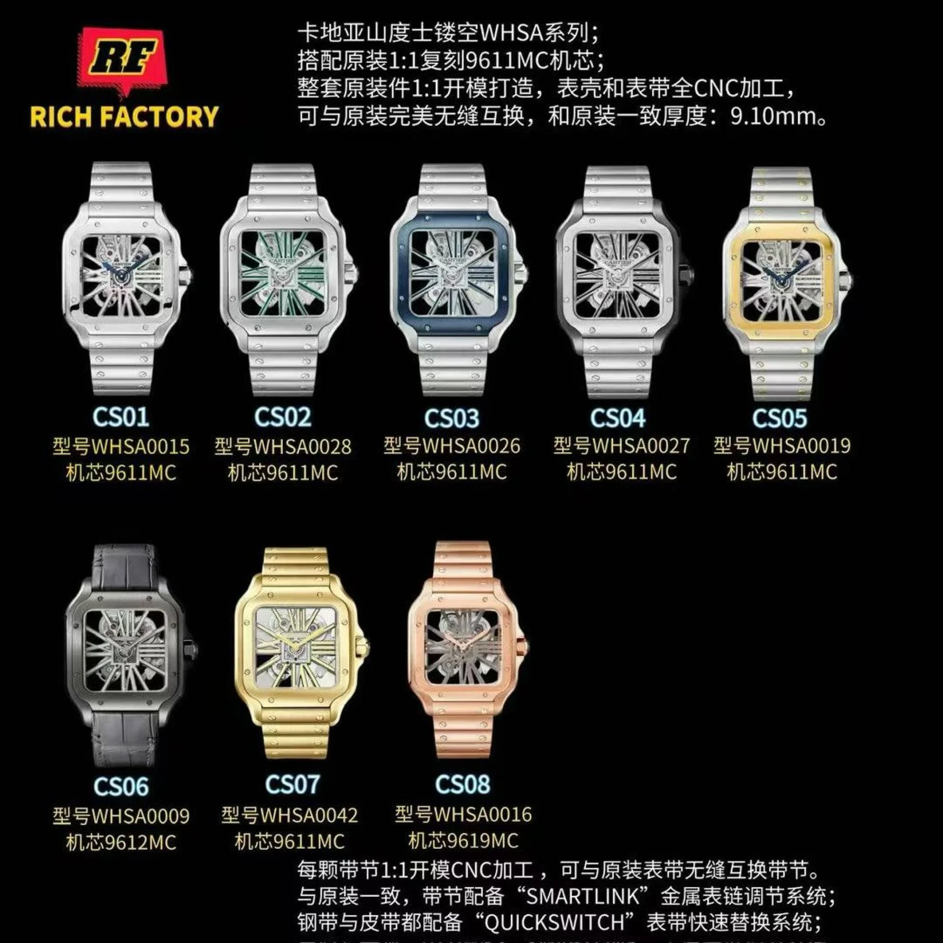 Super Clone Watch Movements Explained