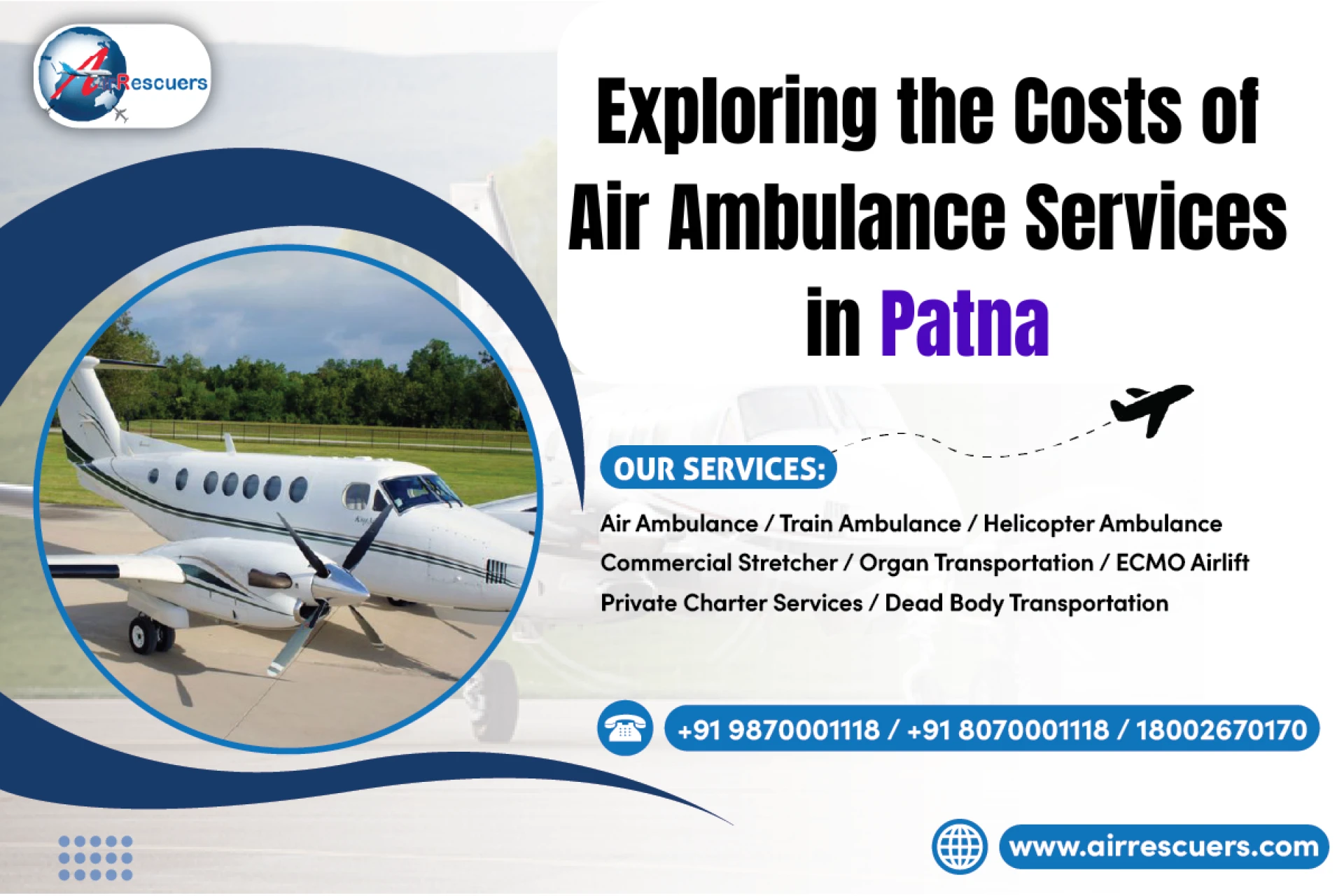 Exploring the Costs of Air Ambulance Services in Patna