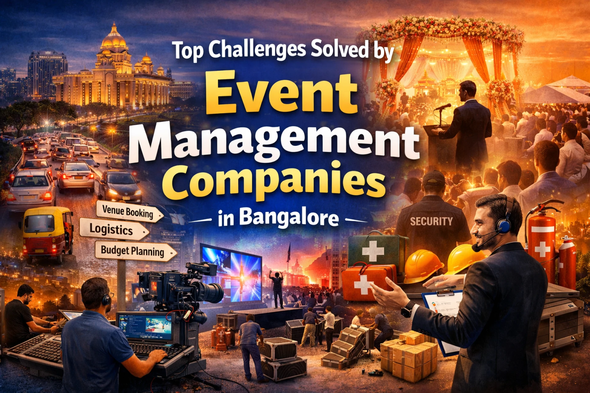 Top Challenges Solved by Event Management Companies in Bangalore