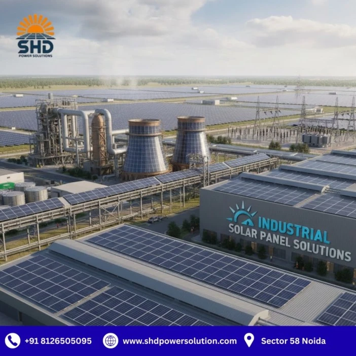 Industrial Solar Panel Solutions for Factories, Warehouses, and Commercial Facilities
