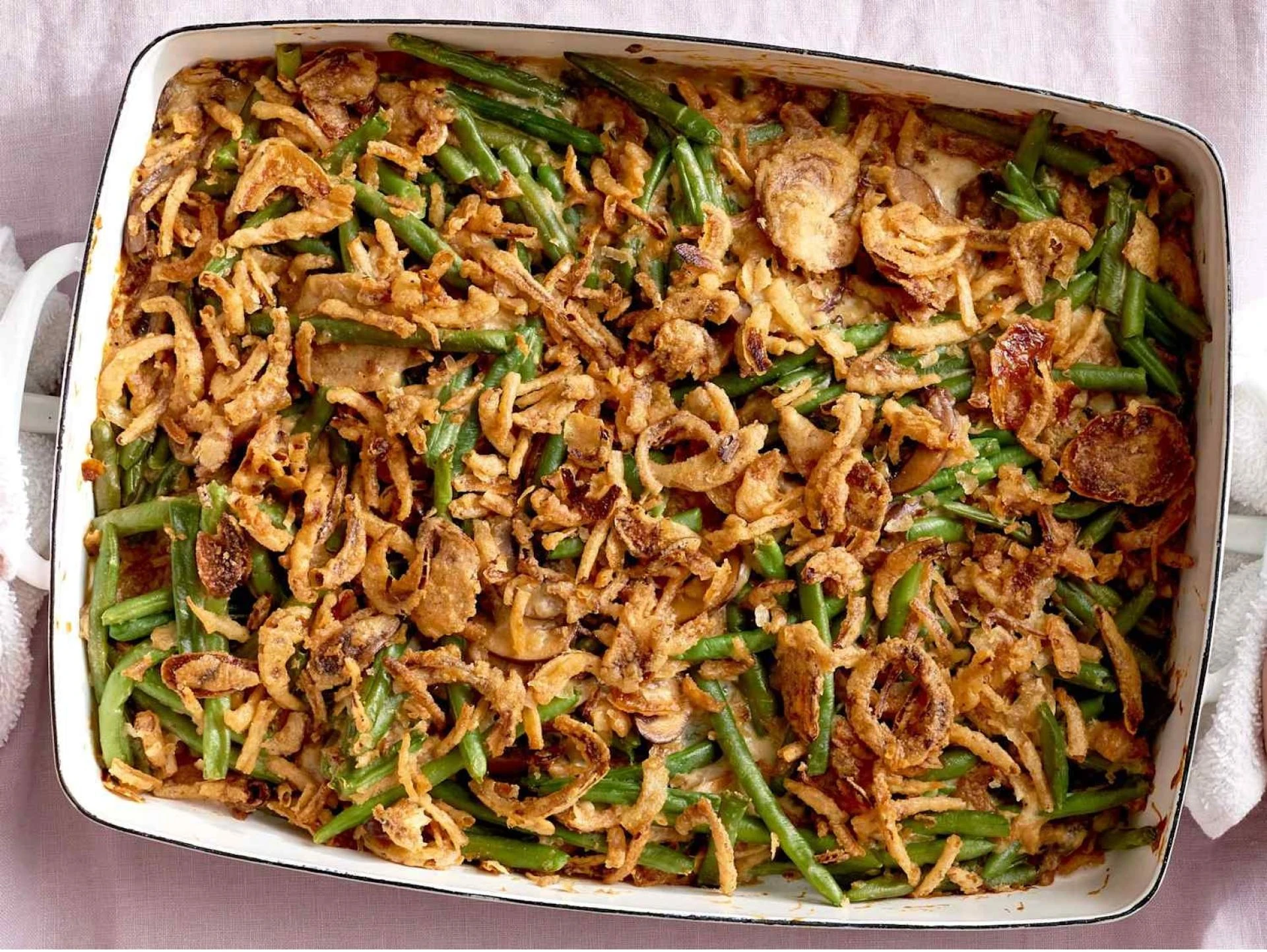Green Bean Casserole with Frozen Green Beans Recipe