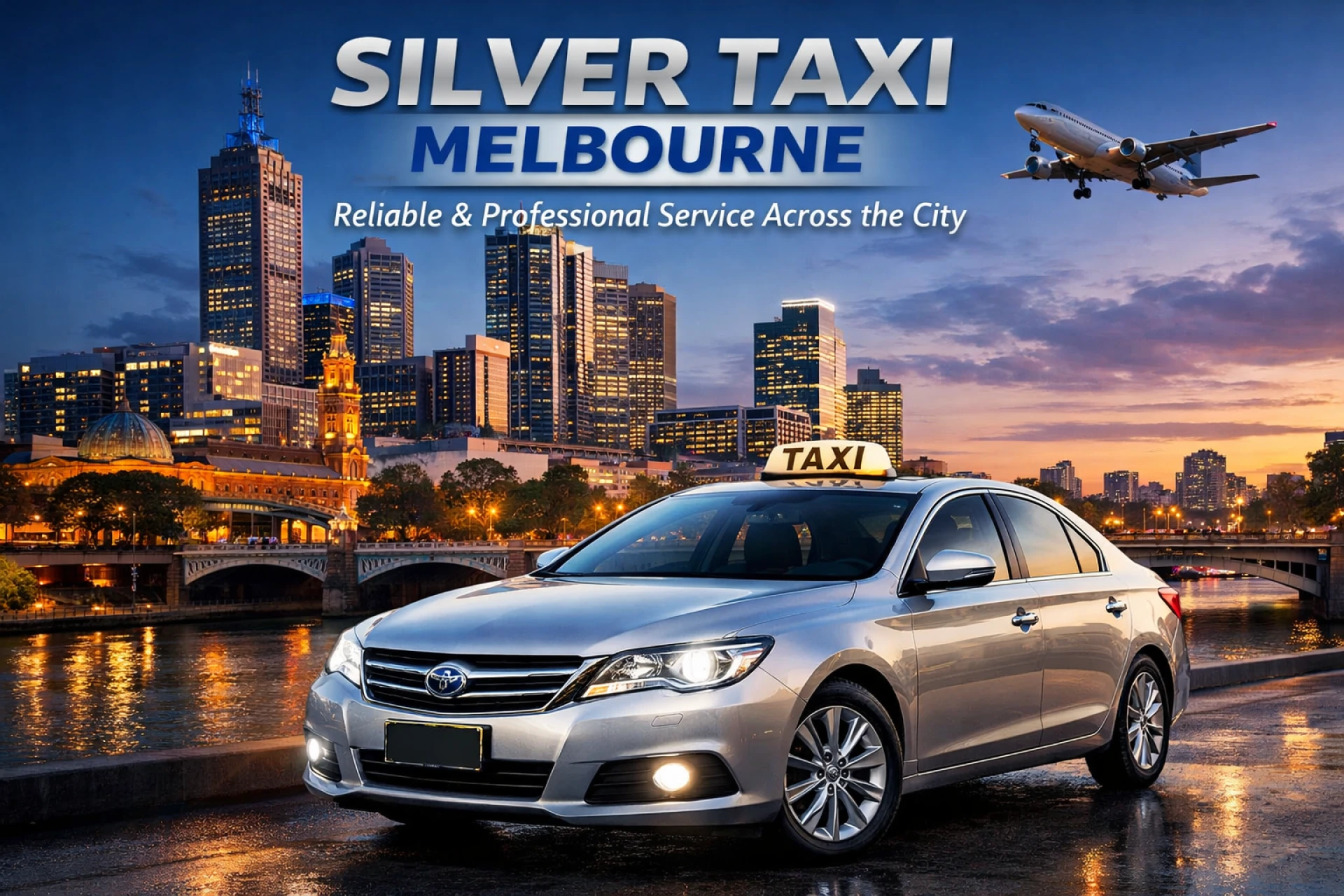Silver Taxi Melbourne: Premium Taxi Services You Can Trust Across Melbourne